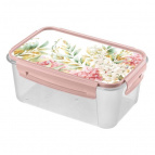 КОНТЕЙНЕР ДЛЯ ПРОДУКТОВ "ЛОК"  С ДЕКОРОМ 1,1Л (Микс 1)