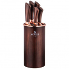 Набор Ножей Agness На Подставке, 6 Предметов