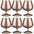 Набор Бокалов Для Бренди Из 6 Шт "Горький Шоколад"  410 Мл