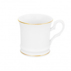 Кружка "Снежинка с золотом" 10,5*8*7,5 см 170 мл, NEW BONE CHINA