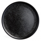 НАБОР ТАРЕЛОК ОБЕДЕННЫХ  BRONCO "CHOICE BLACK" 26,5 СМ 4ШТ